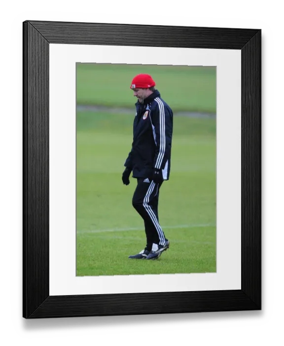 Framed Print : Bristol City First Team Training - January 13, 2011 (Season 10-11)