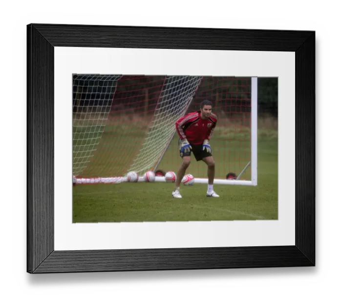 Framed Print : Bristol City First Team Training - January 13, 2011