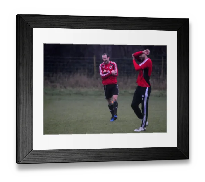 Framed Print : Bristol City First Team Training - January 13, 2011 (Season 10-11)