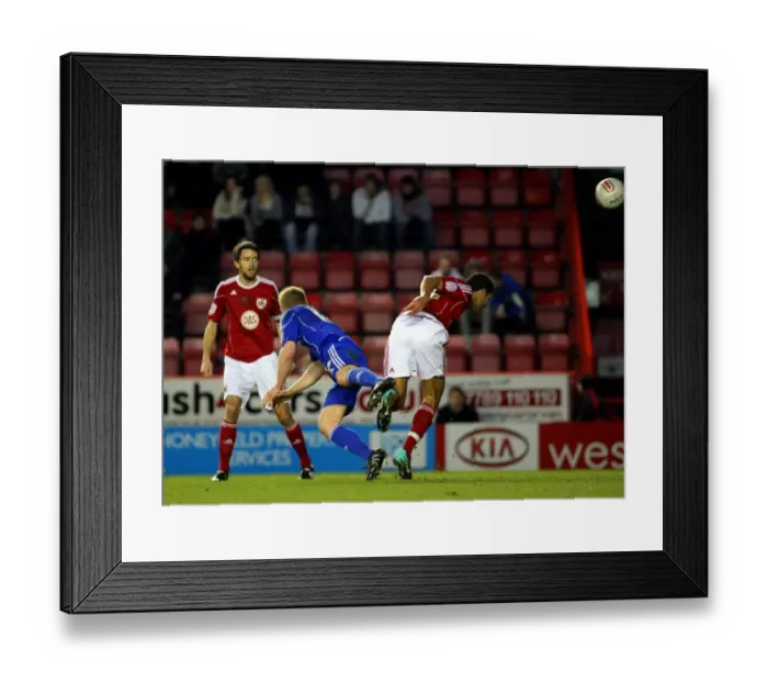 Framed Print : Barry Robson Scores for Middlesbrough Against Bristol City in Championship Match, 15 / 01 / 2011 - Ashton Gate Stadium Framed Print : Barry Robson Scores for Middlesbrough Against Bristol City in Championship Match, 15 / 01 / 2011 - Ashton Gate Stadium