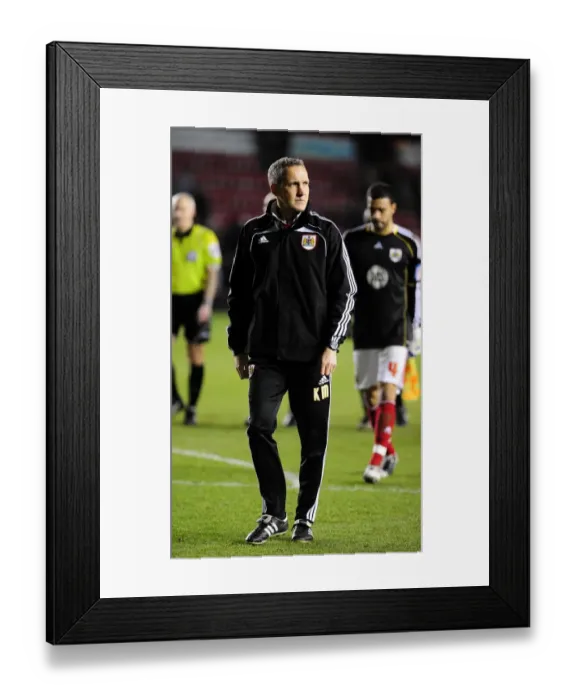 Framed Print : Bristol City FC: Keith Miljen in Action at Ashton Gate Stadium - Bristol City vs Middlesbrough, Championship Match (15 / 01 / 2011) Framed Print : Bristol City FC: Keith Miljen in Action at Ashton Gate Stadium - Bristol City vs Middlesbrough, Championship Match (15 / 01 / 2011)