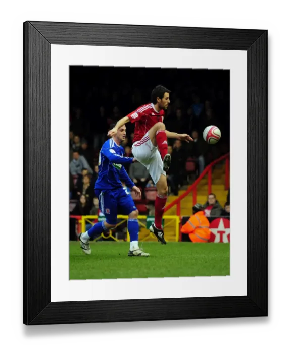 Framed Print : Bristol City v Middlesbrough Framed Print : Bristol City v Middlesbrough