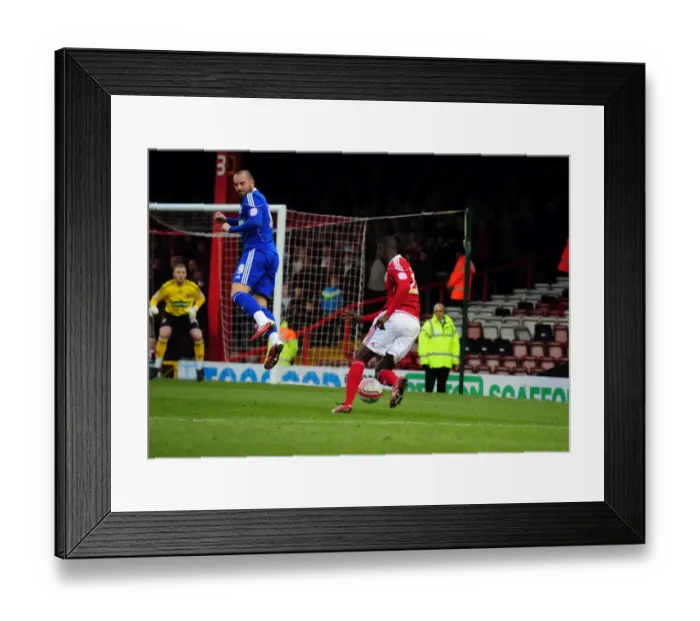 Framed Print : Bristol City vs Middlesbrough: Season 10-11 Football Showdown