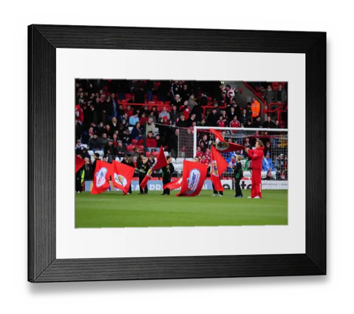 Framed Print : Bristol City vs Middlesbrough: 2010-11 Season Showdown - A Football Rivalry Unfolds