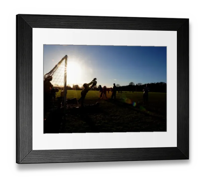 Framed Print : David James Visits Ashton Park School with Bristol City FC: A Inspiring Day for Young Footballers - Season 10-11