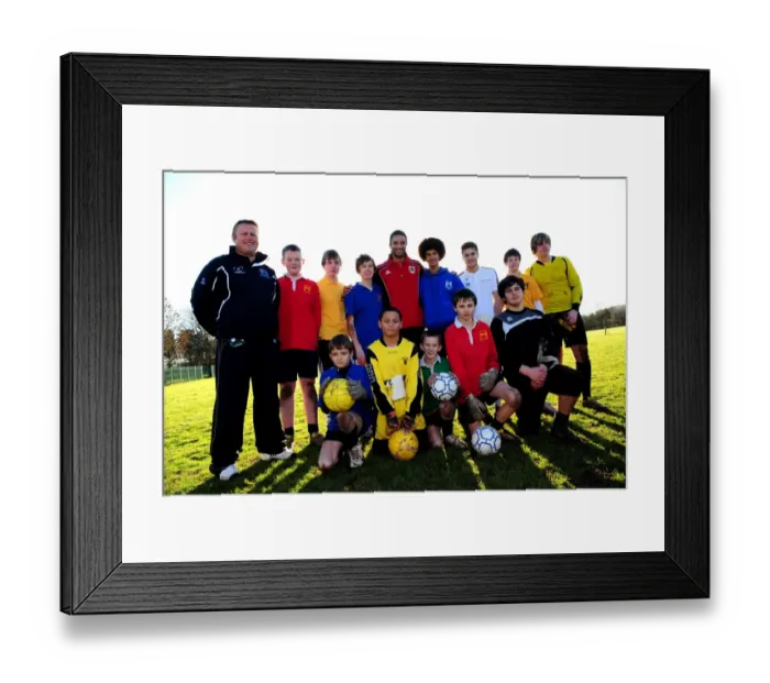 Framed Print : David James Visits Ashton Park School with Bristol City FC: A Memorable Day for Young Football Fans (Season 10-11)