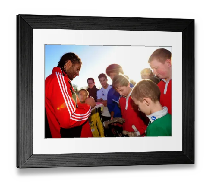 Framed Print : David James and Bristol City First Team Inspire Students at Ashton Park School - Season 10-11 Framed Print : David James and Bristol City First Team Inspire Students at Ashton Park School - Season 10-11