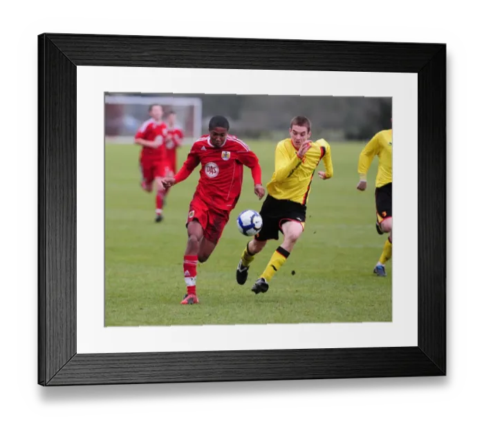 Framed Print : A Glimpse into the Future: Bristol City U18s vs. Watford U18s - Season 10-11 Framed Print : A Glimpse into the Future: Bristol City U18s vs. Watford U18s - Season 10-11