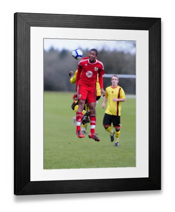 Framed Print : A Glimpse into the Future: Bristol City U18s vs. Watford U18s - Season 10-11