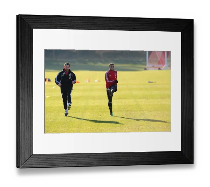 Framed Print : Training 20-01-11