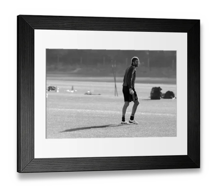 Framed Print : Bristol City First Team Training: January 2011 (Season 10-11)