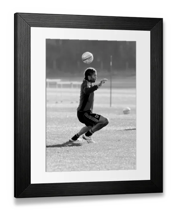 Framed Print : Bristol City First Team: Training Session - January 2011 (Season 10-11)