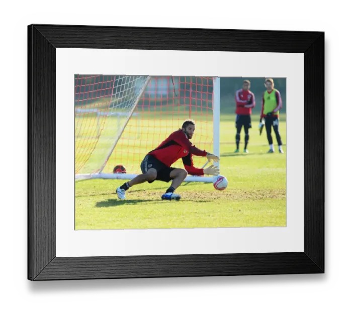 Framed Print : Bristol City First Team: January 2011 Training Session