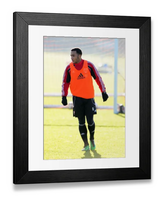 Framed Print : Bristol City First Team: Training Session - January 2011 (Season 10-11)