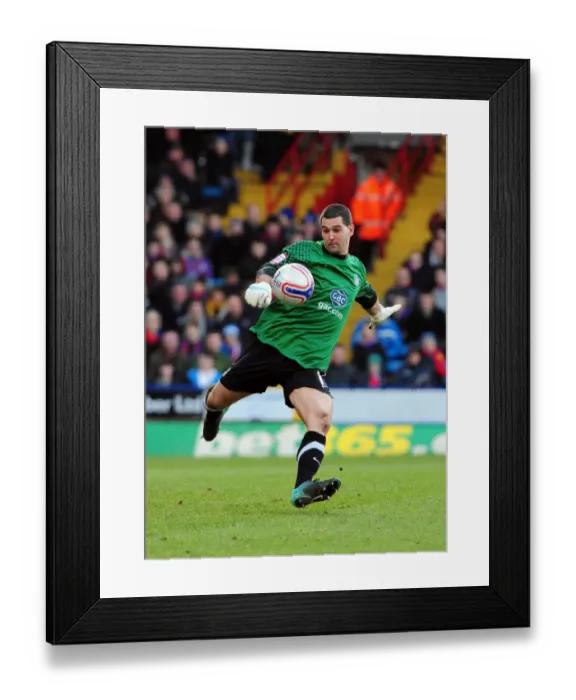 Framed Print : Julian Speroni Stops Bristol City: Crystal Palace vs. Bristol City Championship Clash at Selhurst Park (22 / 01 / 2011) Framed Print : Julian Speroni Stops Bristol City: Crystal Palace vs. Bristol City Championship Clash at Selhurst Park (22 / 01 / 2011)
