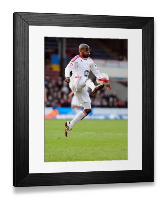 Framed Print : Jamal Campbell-Ryce of Bristol City in Action against Crystal Palace at Selhurst Park, 2011 Championship Match