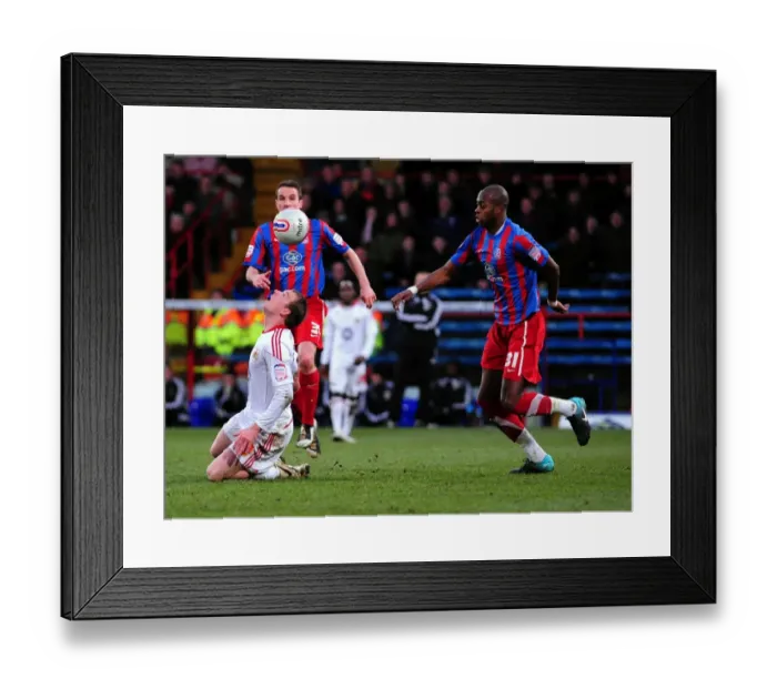 Framed Print : Intense Championship Clash: David Clarkson vs. Anthony Gardner - A Battle for Supremacy at Selhurst Park, 2011 Framed Print : Intense Championship Clash: David Clarkson vs. Anthony Gardner - A Battle for Supremacy at Selhurst Park, 2011