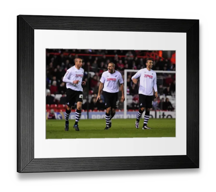 Framed Print : Pratley's Stunner: Swansea's Thrilling Win at Ashton Gate (Bristol City vs Swansea City, Championship) Framed Print : Pratley's Stunner: Swansea's Thrilling Win at Ashton Gate (Bristol City vs Swansea City, Championship)