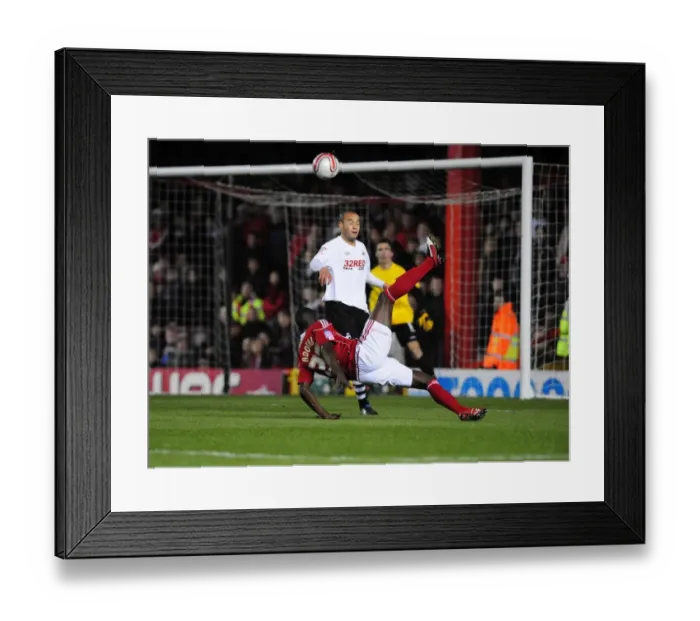 Framed Print : Adomah's Heart-Stopping Near Miss: Championship Showdown between Bristol City and Swansea City, 01 / 02 / 2011 Framed Print : Adomah's Heart-Stopping Near Miss: Championship Showdown between Bristol City and Swansea City, 01 / 02 / 2011
