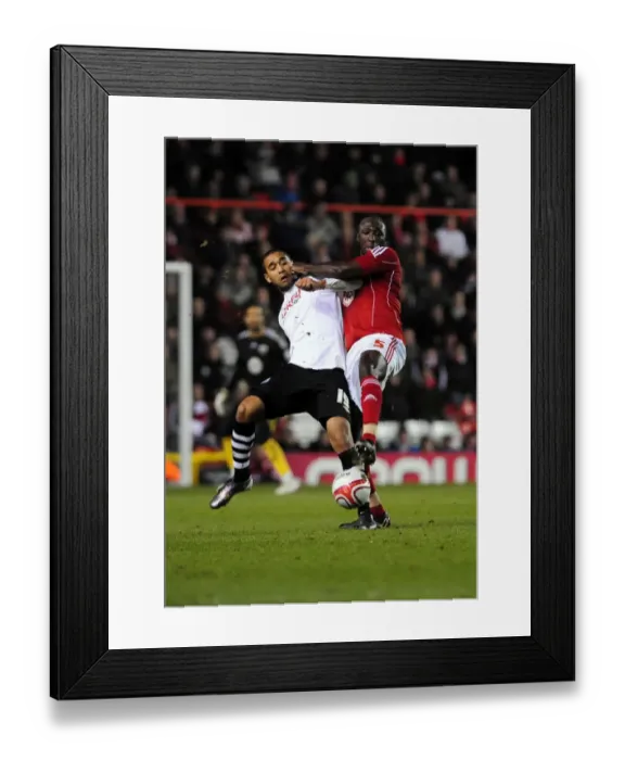 Framed Print : Battling for Championship Supremacy: Stewart vs Moore (2011) - A Football Rivalry at Ashton Gate Framed Print : Battling for Championship Supremacy: Stewart vs Moore (2011) - A Football Rivalry at Ashton Gate