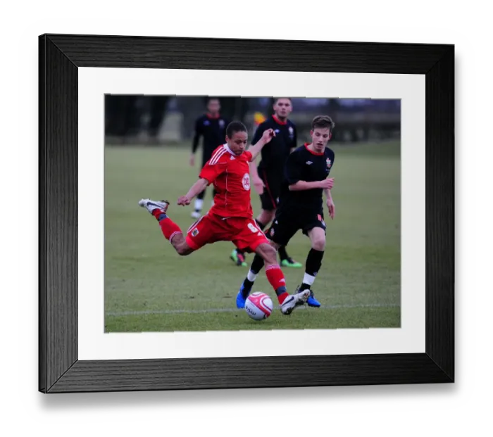 Framed Print : A Glimpse into the Future: Bristol City Res vs Southampton Res - Season 10-11