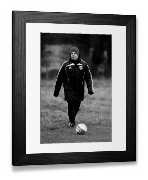 Framed Print : A Glimpse into the Future: Bristol City Res vs Southampton Res - Season 10-11