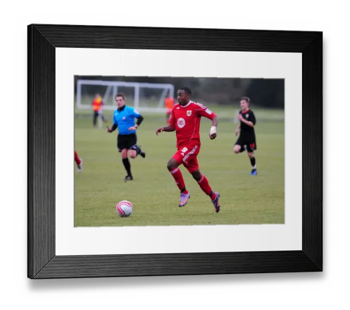 Framed Print : A Glimpse into the Future: Bristol City Res vs Southampton Res - Season 10-11
