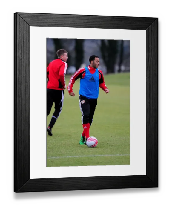 Framed Print : A Glimpse into the Future: Bristol City Res vs Southampton Res - Season 10-11