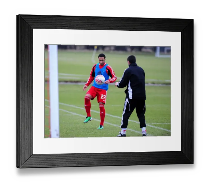 Framed Print : A Glimpse into the Future: Bristol City Res vs Southampton Res - Season 10-11