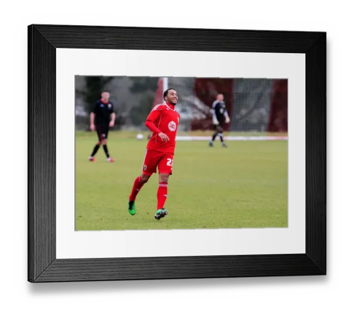 Framed Print : A Glimpse into the Future: Bristol City Reserves vs Southampton Reserves - Season 10-11