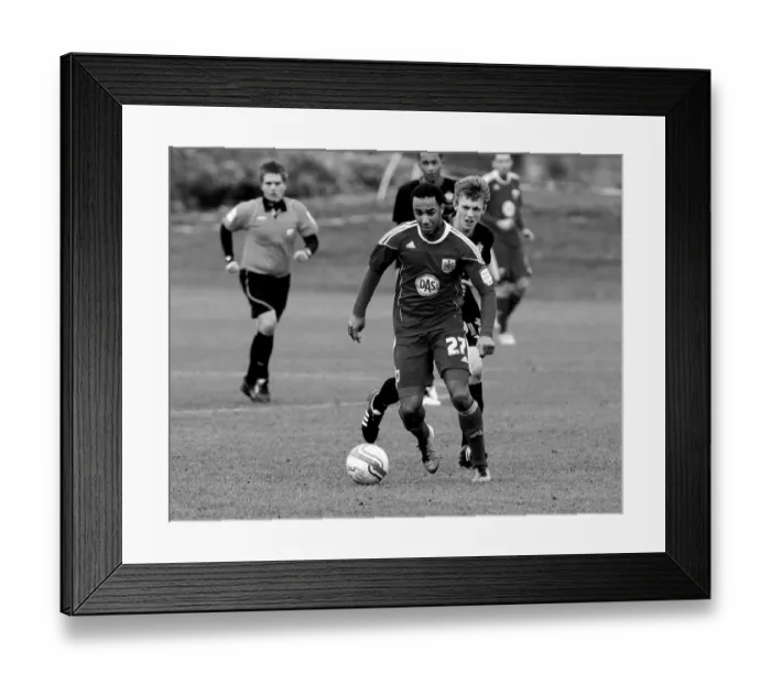 Framed Print : A Glimpse into the Future: Bristol City Res vs Southampton Res - Season 10-11
