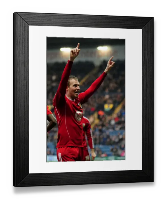 Framed Print : David Clarkson's Goal Celebration: Preston North End vs. Bristol City (Championship, 2011) Framed Print : David Clarkson's Goal Celebration: Preston North End vs. Bristol City (Championship, 2011)