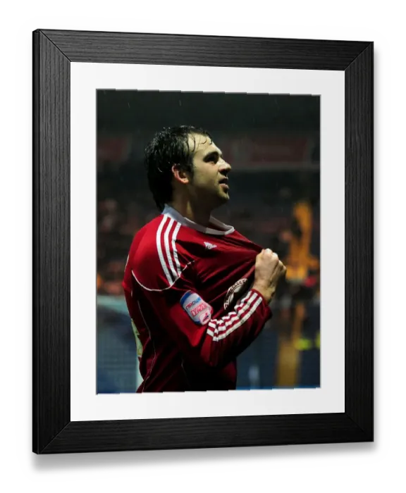 Framed Print : Brett Pitman's Euphoric Goal: Championship Showdown Between Preston North End and Bristol City (2011) Framed Print : Brett Pitman's Euphoric Goal: Championship Showdown Between Preston North End and Bristol City (2011)