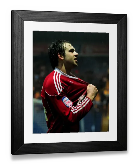 Framed Print : Brett Pitman's Euphoric Goal Celebration: Preston North End vs. Bristol City (Championship, 2011) Framed Print : Brett Pitman's Euphoric Goal Celebration: Preston North End vs. Bristol City (Championship, 2011)