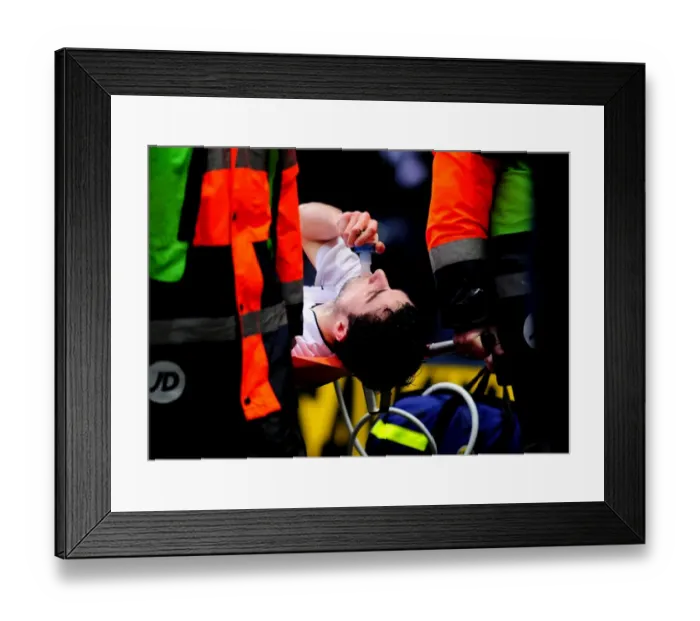 Framed Print : Preston's Conor McLaughlin Suffers Devastating Injury vs. Bristol City in Championship Match, 05 / 02 / 2011 Framed Print : Preston's Conor McLaughlin Suffers Devastating Injury vs. Bristol City in Championship Match, 05 / 02 / 2011