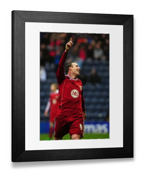 Framed Print : Euphoria Unleashed: David Clarkson's Iconic Goal Celebration vs. Preston North End (Championship, 2011) Framed Print : Euphoria Unleashed: David Clarkson's Iconic Goal Celebration vs. Preston North End (Championship, 2011)