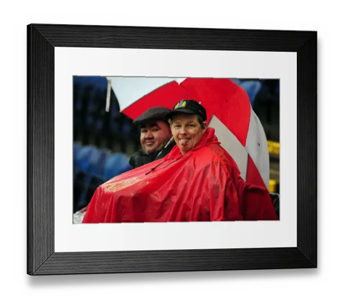 Framed Print : Bristol City Fans at Deepdale Stadium: Championship Showdown vs. Preston North End (05 / 02 / 2011) Framed Print : Bristol City Fans at Deepdale Stadium: Championship Showdown vs. Preston North End (05 / 02 / 2011)