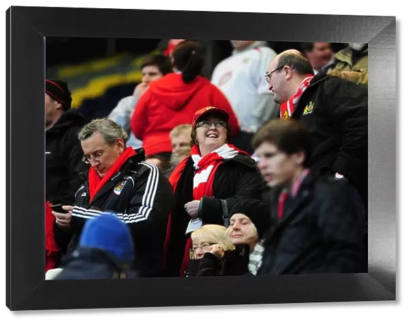 Championship Showdown: Passionate Bristol City Fans at Preston North End (05 / 02 / 2011)