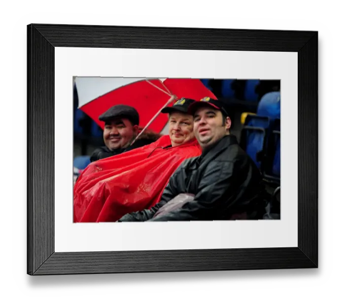 Framed Print : Championship Showdown: Passionate Bristol City Fans at Deepdale Stadium (05 / 02 / 2011) Framed Print : Championship Showdown: Passionate Bristol City Fans at Deepdale Stadium (05 / 02 / 2011)