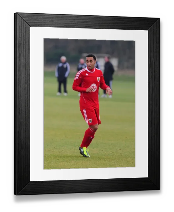 Framed Print : Nicky Maynard in Action: Bristol City vs Swindon Reserves Framed Print : Nicky Maynard in Action: Bristol City vs Swindon Reserves