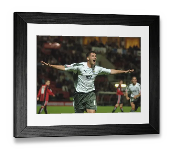 Framed Print : Phil Jevons in Glory: The Unforgettable Celebration Framed Print : Phil Jevons in Glory: The Unforgettable Celebration