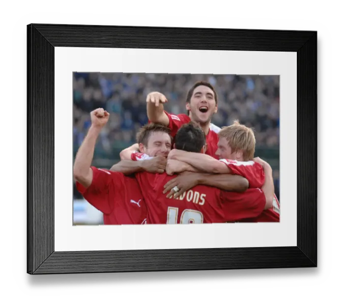 Framed Print : Group Celebration