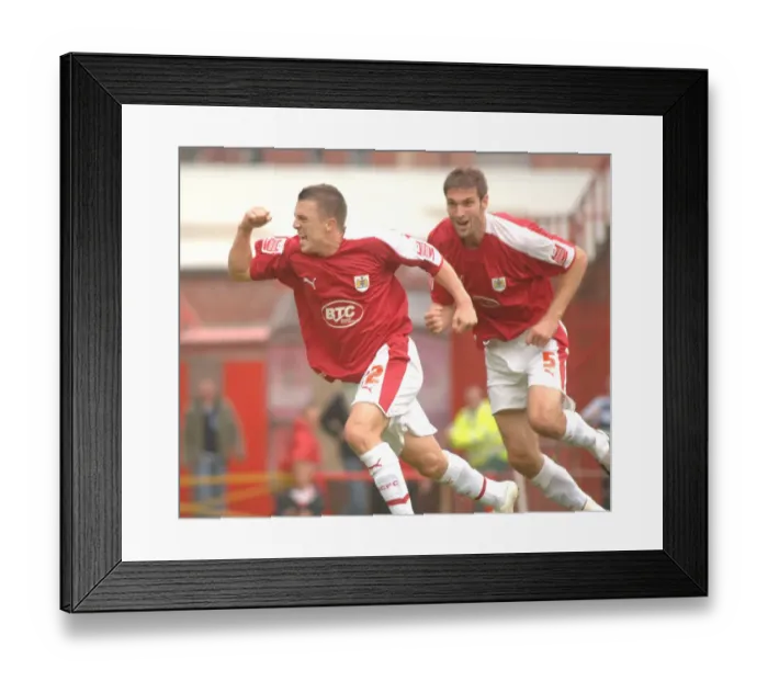 Framed Print : Scott Brown Jamie McCombe Celebration Framed Print : Scott Brown Jamie McCombe Celebration