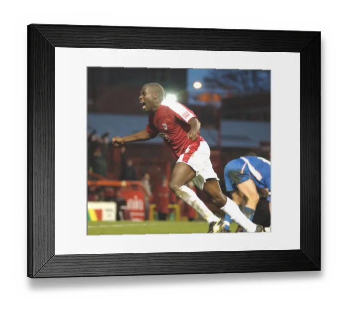 Framed Print : Enoch Showunmi's 20XX Season with Bristol City Football Club: A Look Back Framed Print : Enoch Showunmi's 20XX Season with Bristol City Football Club: A Look Back