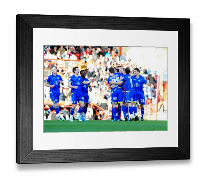 Framed Print : Bristol City v Leeds United 120211 Framed Print : Bristol City v Leeds United 120211