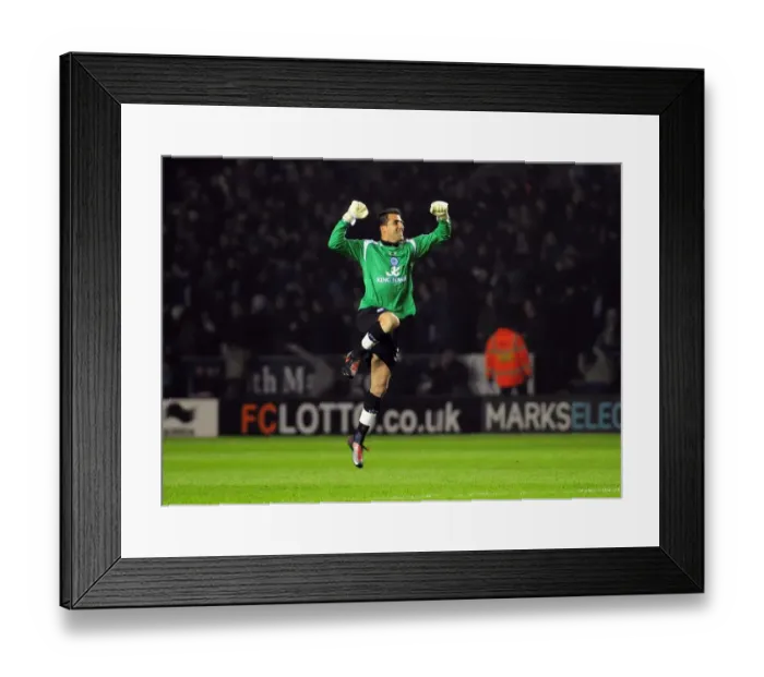 Framed Print : Leicester City's Ricardo Celebrates Opening Goal in Championship Match vs. Bristol City (February 18, 2011) Framed Print : Leicester City's Ricardo Celebrates Opening Goal in Championship Match vs. Bristol City (February 18, 2011)
