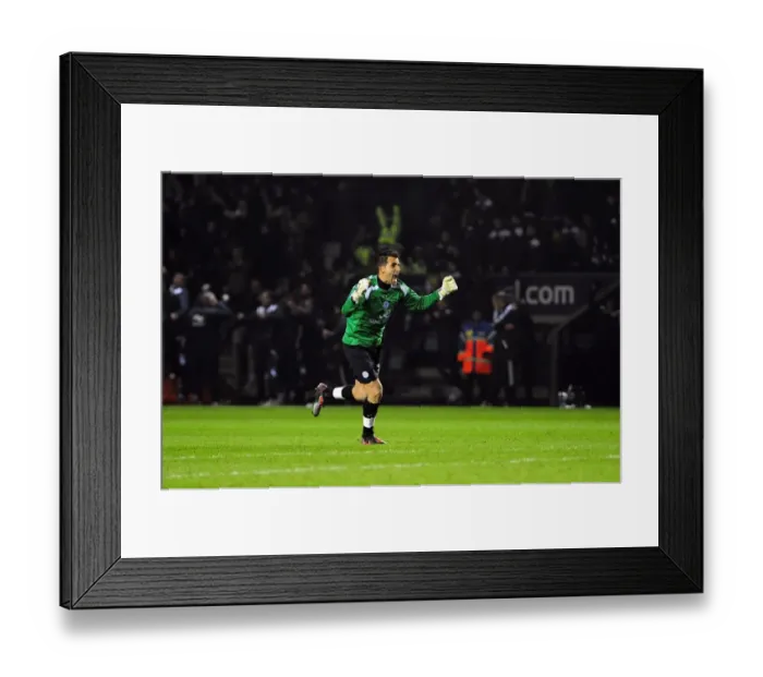 Framed Print : Ricardo's Euphoria: Waghorn's Championship-Winning Goal for Leicester City over Bristol City (18 / 02 / 2011) Framed Print : Ricardo's Euphoria: Waghorn's Championship-Winning Goal for Leicester City over Bristol City (18 / 02 / 2011)