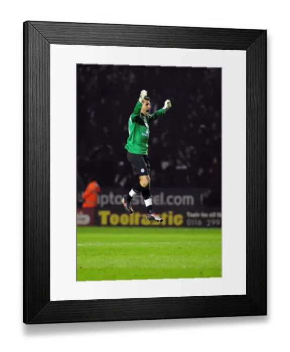 Framed Print : Ricardo's Rapture: Waghorn's Championship-Winning Goal for Leicester City over Bristol City (18 / 02 / 2011) Framed Print : Ricardo's Rapture: Waghorn's Championship-Winning Goal for Leicester City over Bristol City (18 / 02 / 2011)