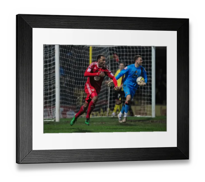 Framed Print : Nicky Maynard's Dramatic Equalizer: A Thrilling Moment for Bristol City in the Championship (22 / 02 / 2011) Framed Print : Nicky Maynard's Dramatic Equalizer: A Thrilling Moment for Bristol City in the Championship (22 / 02 / 2011)