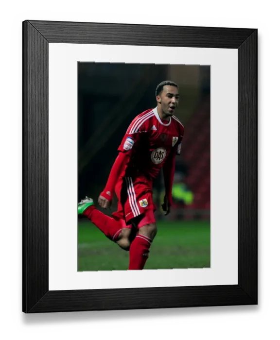 Framed Print : Dramatic Equalizer: Nicky Maynard's Thrilling Goal for Bristol City at Vicarage Road, 2011 (Championship Match vs. Watford) Framed Print : Dramatic Equalizer: Nicky Maynard's Thrilling Goal for Bristol City at Vicarage Road, 2011 (Championship Match vs. Watford)